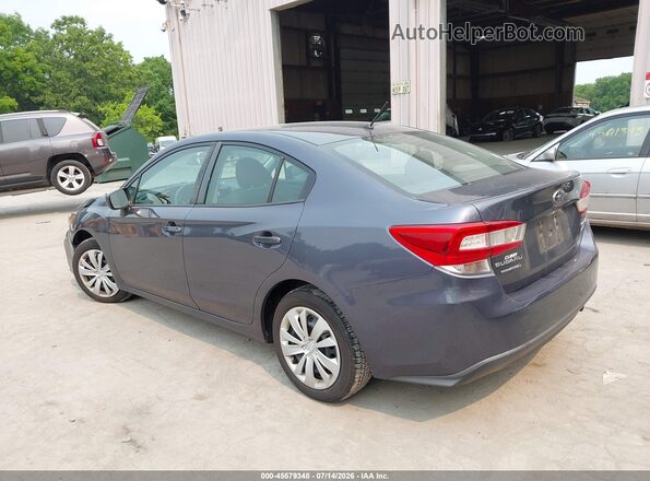 4S3GKAA6XH3613223 2017 SUBARU IMPREZA Blue Задня ліва чверть
