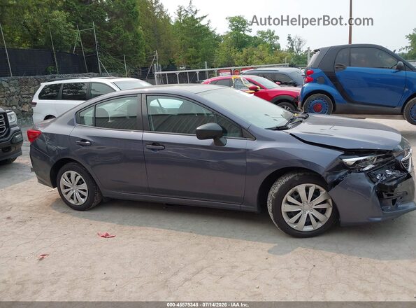 4S3GKAA6XH3613223 2017 SUBARU IMPREZA Blue Вид задньої частини салону