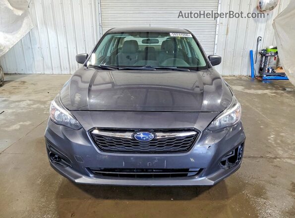 4S3GKAA6XJ1615040 2018 SUBARU IMPREZA Gray Widok z przodu