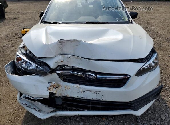 4S3GKAB60L3600133 2020 SUBARU IMPREZA White Вид задньої частини салону