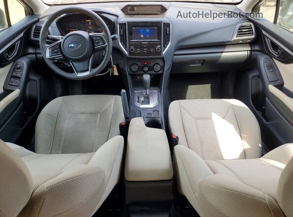 4S3GKAB60L3600133 2020 SUBARU IMPREZA White Вид панелі приладів