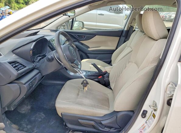 4S3GKAB60L3600133 2020 SUBARU IMPREZA White Вид салону спереду