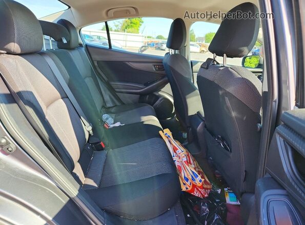 4S3GKAB62K3601931 2019 SUBARU IMPREZA Gray Вид задніх сидінь