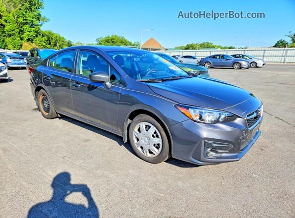 4S3GKAB62K3601931 2019 SUBARU IMPREZA Gray Передня права чверть