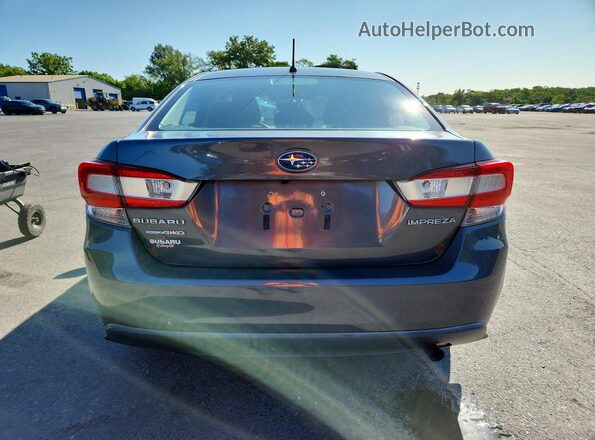 4S3GKAB62K3601931 2019 SUBARU IMPREZA Gray Вид ззаду