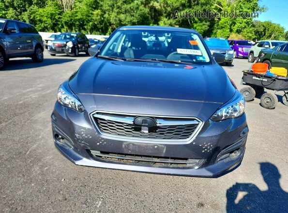 4S3GKAB62K3601931 2019 SUBARU IMPREZA Gray Вид спереду