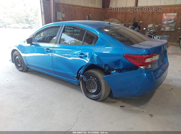 4S3GKAB63L3606718 2020 SUBARU IMPREZA Blue Tył lewy
