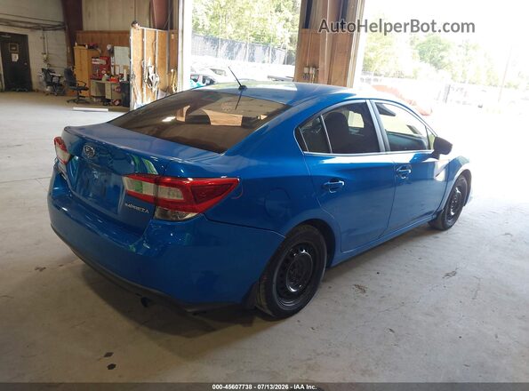 4S3GKAB63L3606718 2020 SUBARU IMPREZA Blue Tył prawy