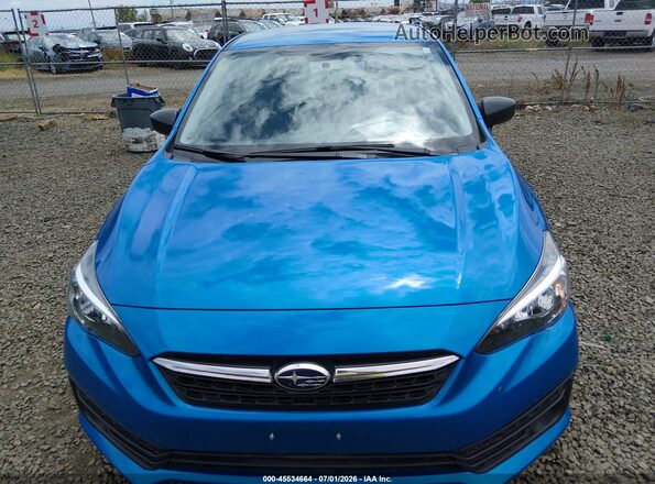 4S3GKAB63P3605509 2023 SUBARU IMPREZA Blue Դիմացի տեսք