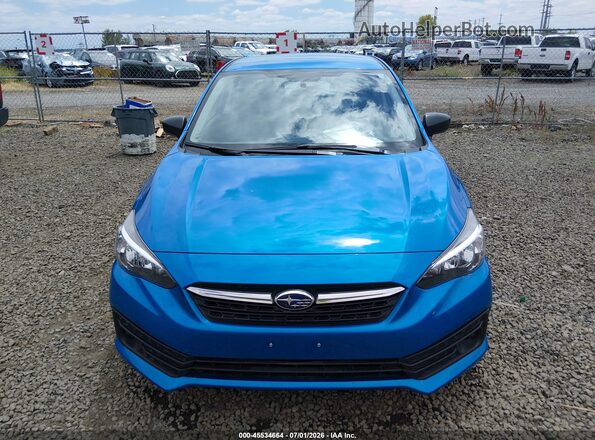 4S3GKAB63P3605509 2023 SUBARU IMPREZA Blue Սարքավորումների վահանակի տեսք