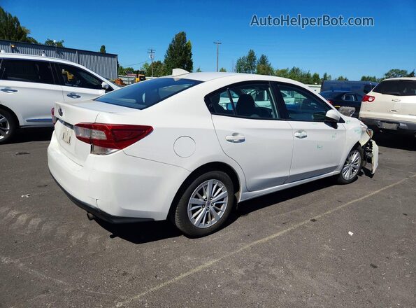 4S3GKAB64H3618545 2017 SUBARU IMPREZA Белый Задняя правая четверть