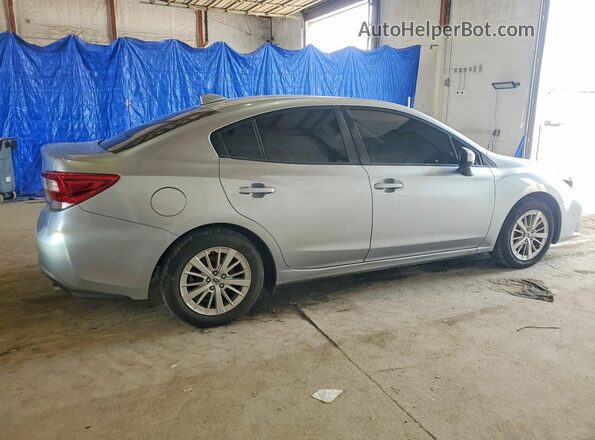 4S3GKAB64H3625852 2017 SUBARU IMPREZA Серебряный Задняя правая четверть