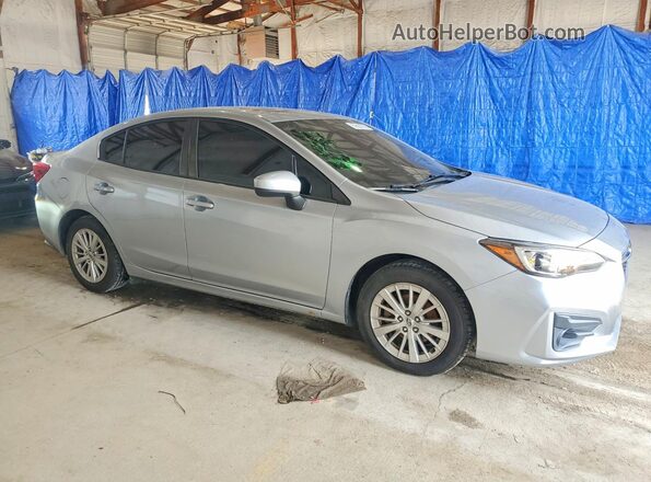 4S3GKAB64H3625852 2017 SUBARU IMPREZA Серебряный Передняя правая четверть