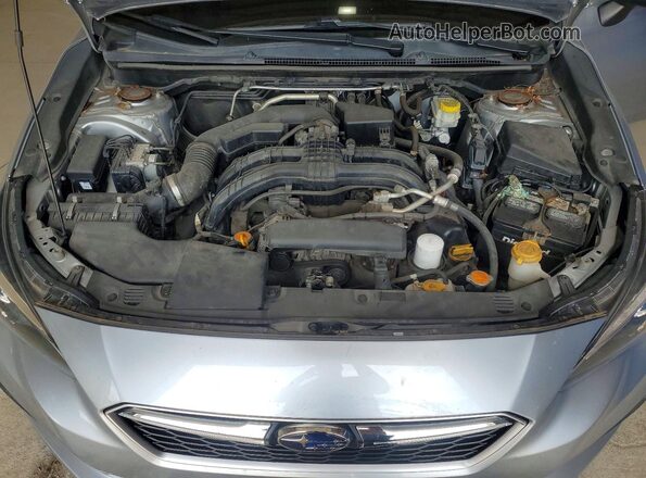 4S3GKAB64H3625852 2017 SUBARU IMPREZA Серебряный Вид задней части салона