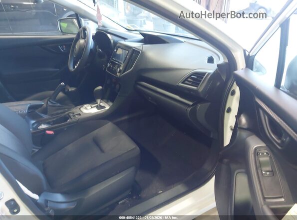 4S3GKAB65J3600819 2018 SUBARU IMPREZA White Widok wnętrza z przodu