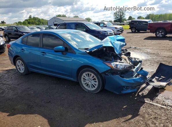 4S3GKAB65J3619127 2018 SUBARU IMPREZA Blue Առջևի աջ
