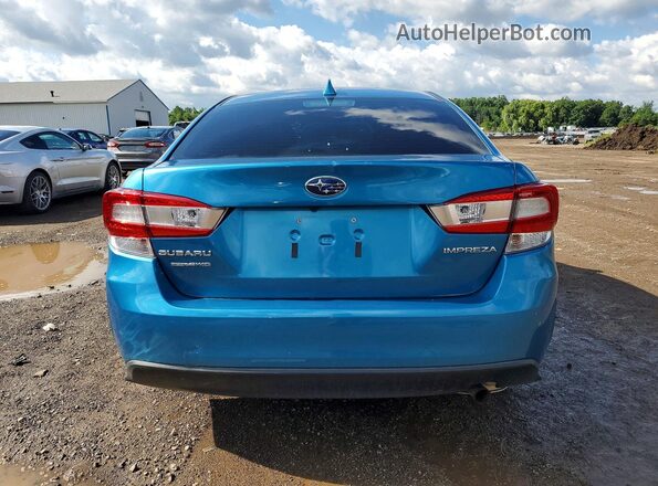 4S3GKAB65J3619127 2018 SUBARU IMPREZA Blue Հետևի տեսք