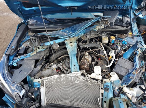 4S3GKAB65J3619127 2018 SUBARU IMPREZA Blue Սալոնի հետևի տեսք