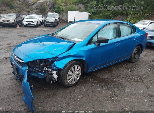 4S3GKAB65N3600650 2022 SUBARU IMPREZA Blue Przód lewy