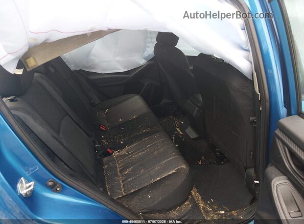 4S3GKAB65N3600650 2022 SUBARU IMPREZA Blue Widok naklejki z numerem VIN