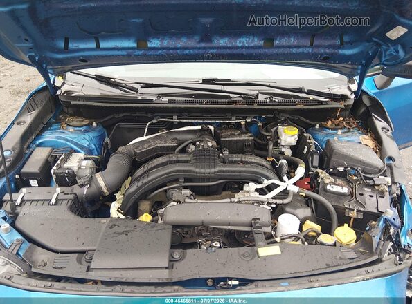 4S3GKAB65N3600650 2022 SUBARU IMPREZA Blue Widok z tyłu