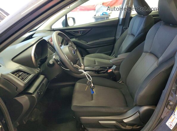 4S3GKAB66H3613900 2017 SUBARU IMPREZA Gray Widok wnętrza z przodu