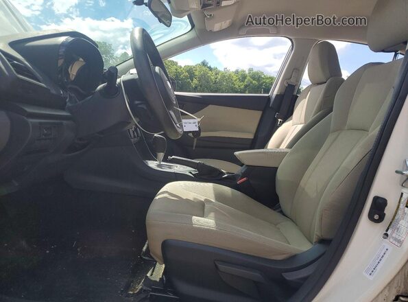 4S3GKAB66N3607624 2022 SUBARU IMPREZA White Widok wnętrza z przodu