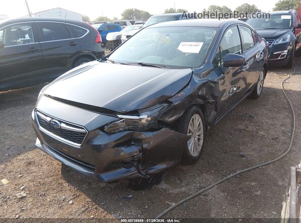 4S3GKAB67H3606650 2017 SUBARU IMPREZA Gray Front left