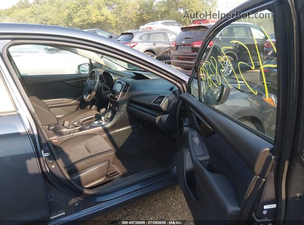 4S3GKAB67H3606650 2017 SUBARU IMPREZA Gray Front interior view
