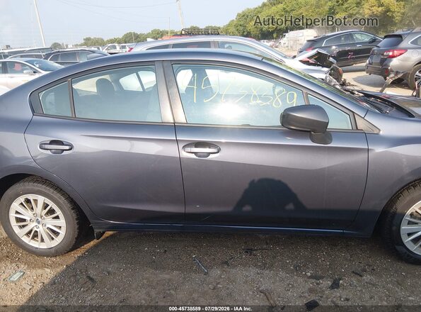 4S3GKAB67H3606650 2017 SUBARU IMPREZA Gray Rear interior view