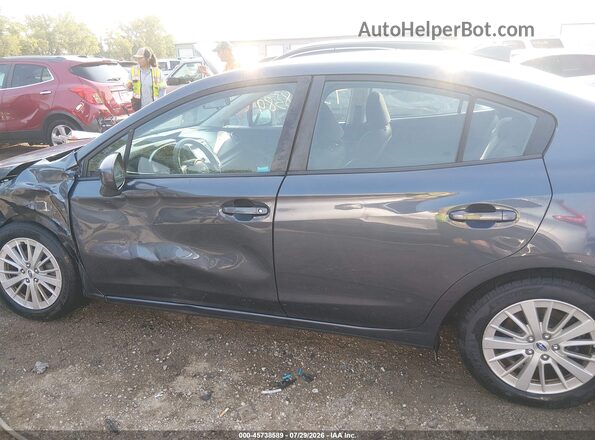 4S3GKAB67H3606650 2017 SUBARU IMPREZA Gray 360 interior view