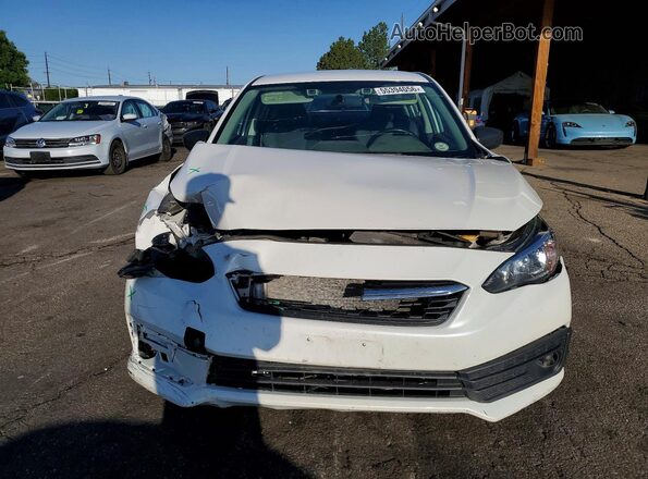 4S3GKAB67N3609916 2022 SUBARU IMPREZA White წინა ხედი