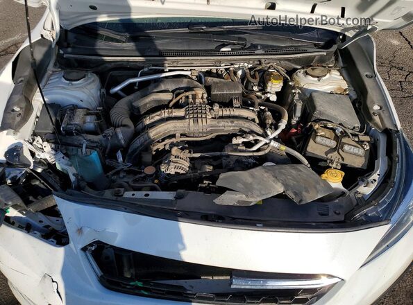 4S3GKAB67N3609916 2022 SUBARU IMPREZA White უკანა სალონის ხედი