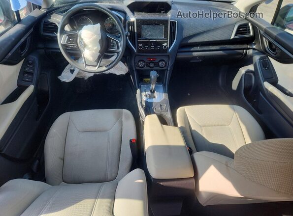 4S3GKAB68H3612148 2017 SUBARU IMPREZA Красный Вид панели приборов