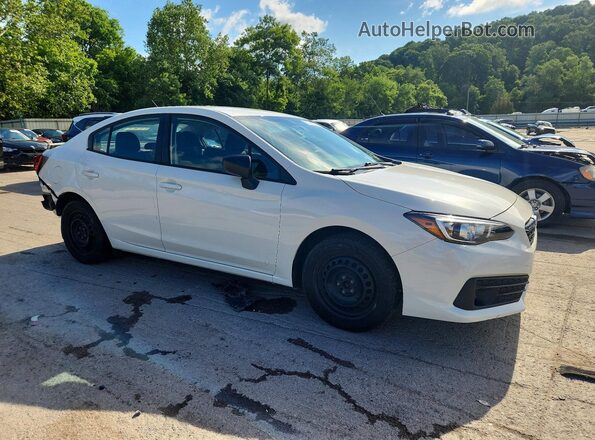 4S3GKAB68L3611221 2020 SUBARU IMPREZA Белый Передняя правая четверть