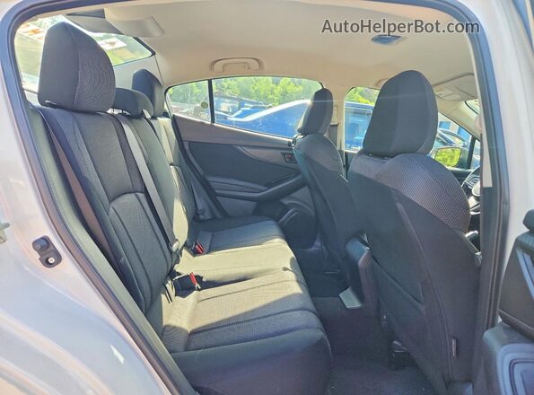 4S3GKAB68L3611221 2020 SUBARU IMPREZA Белый Вид задних сидений