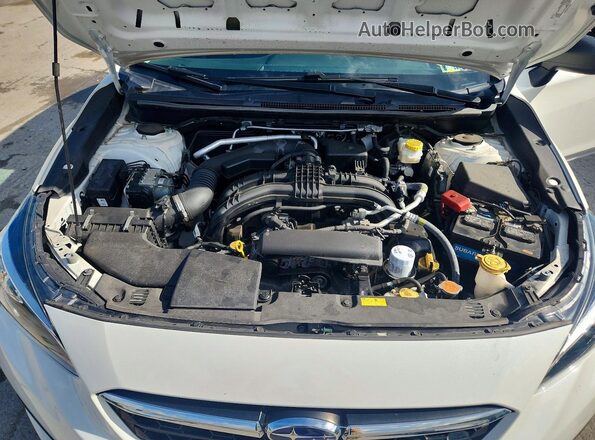 4S3GKAB68L3611221 2020 SUBARU IMPREZA Белый Вид задней части салона