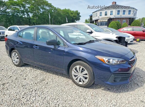 4S3GKAB68L3612885 2020 SUBARU IMPREZA Blue Передня права чверть