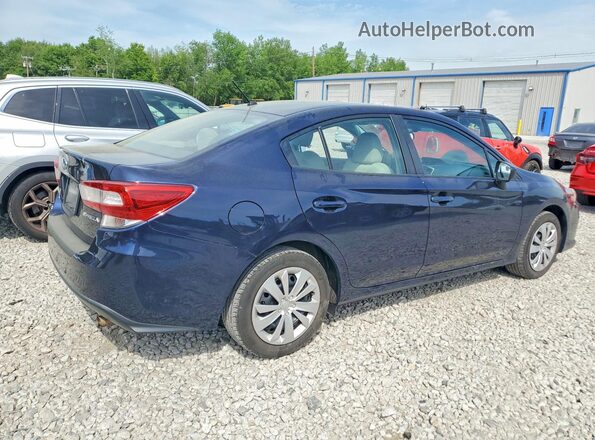 4S3GKAB68L3612885 2020 SUBARU IMPREZA Blue Задня права чверть