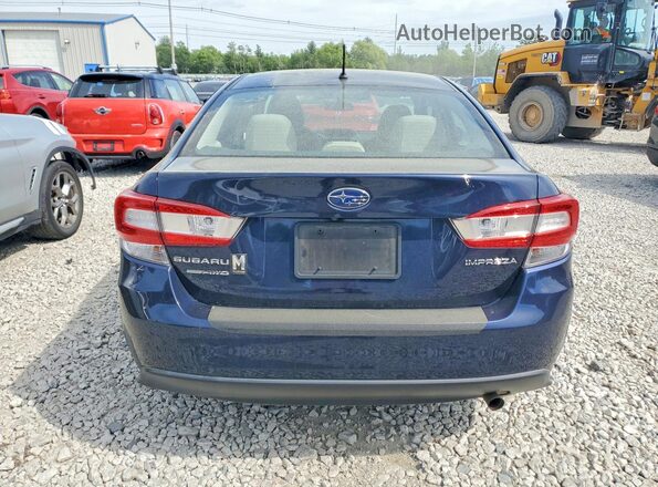 4S3GKAB68L3612885 2020 SUBARU IMPREZA Blue Вид ззаду