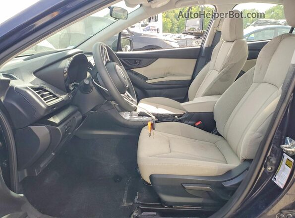4S3GKAB68L3612885 2020 SUBARU IMPREZA Blue Вид салону спереду