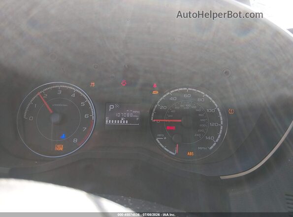4S3GKAB69H3603555 2017 SUBARU IMPREZA White Vista de los asientos traseros