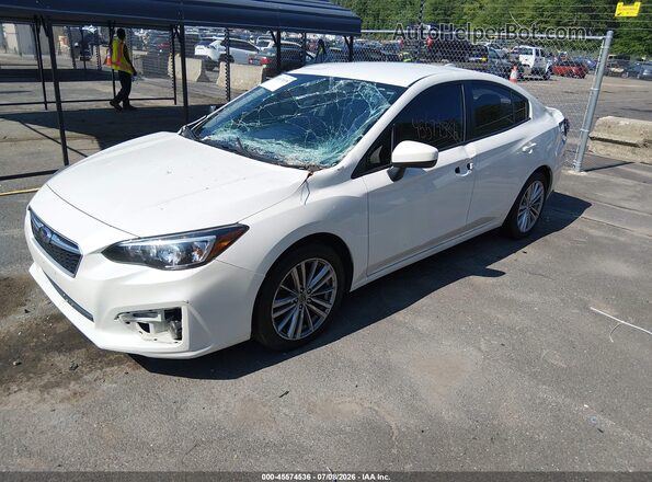 4S3GKAB69H3603555 2017 SUBARU IMPREZA White Vista tres cuartos delantera izquierda