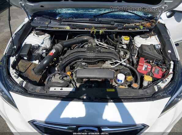 4S3GKAB69H3603555 2017 SUBARU IMPREZA White Vista trasera