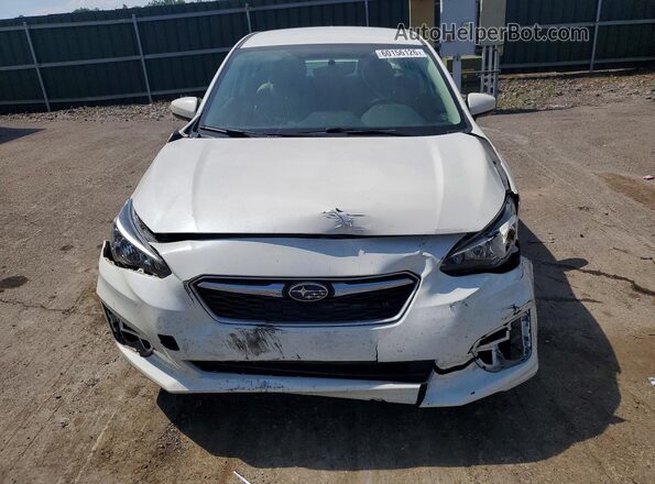 4S3GKAB69J3615291 2018 SUBARU IMPREZA White Դիմացի տեսք