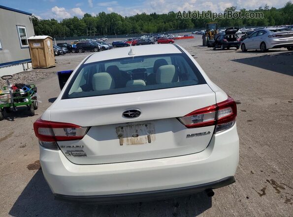 4S3GKAB69J3615291 2018 SUBARU IMPREZA White Հետևի տեսք