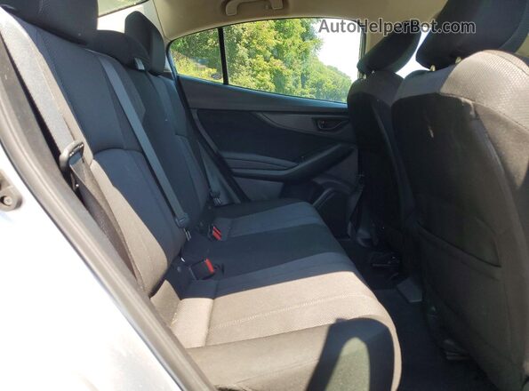 4S3GKAB6XL3604562 2020 SUBARU IMPREZA Silver უკანა სავარძლების ხედი
