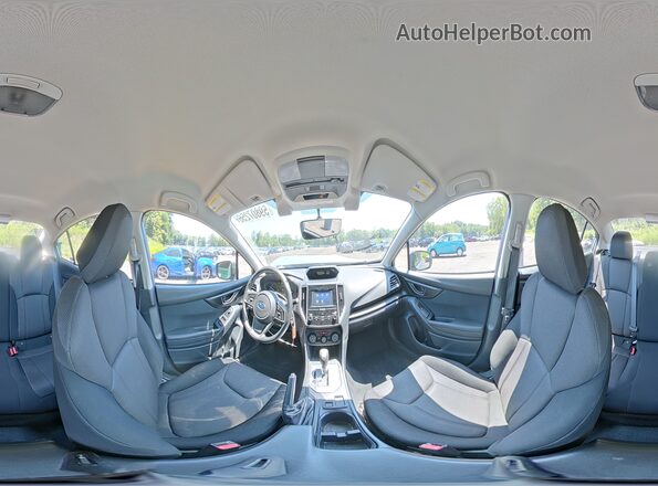 4S3GKAB6XL3604562 2020 SUBARU IMPREZA Silver VIN კოდის სტიკერის ხედი