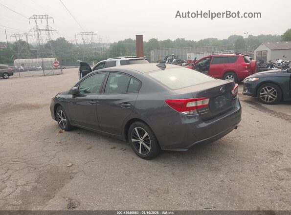 4S3GKAC60K3611436 2019 SUBARU IMPREZA Gray Trasero izquierdo