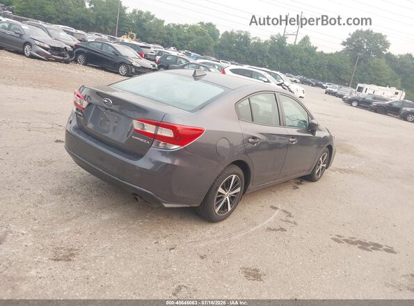 4S3GKAC60K3611436 2019 SUBARU IMPREZA Gray Trasero derecho